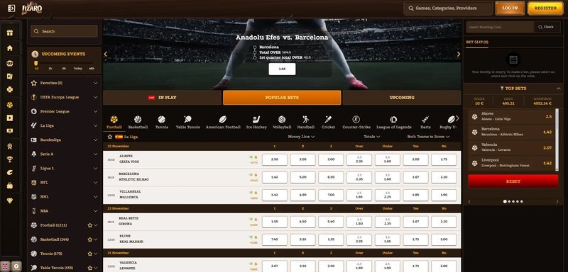 Lizaro casino login in United Kingdom