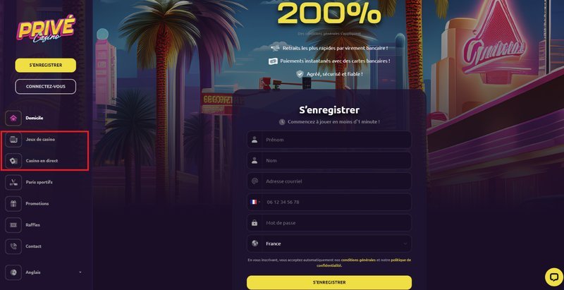 En savoir plus sur Casino Privé En savoir plus sur Casino Privé